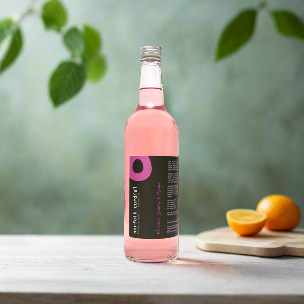 Rhubarb, Orange & Ginger 750ml