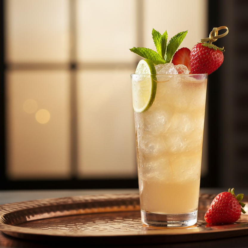 Strawberry Morston Mule